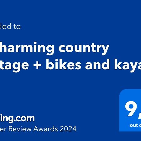 A Charming Country Cottage + Bikes And Kayaks Bosa Bagian luar foto